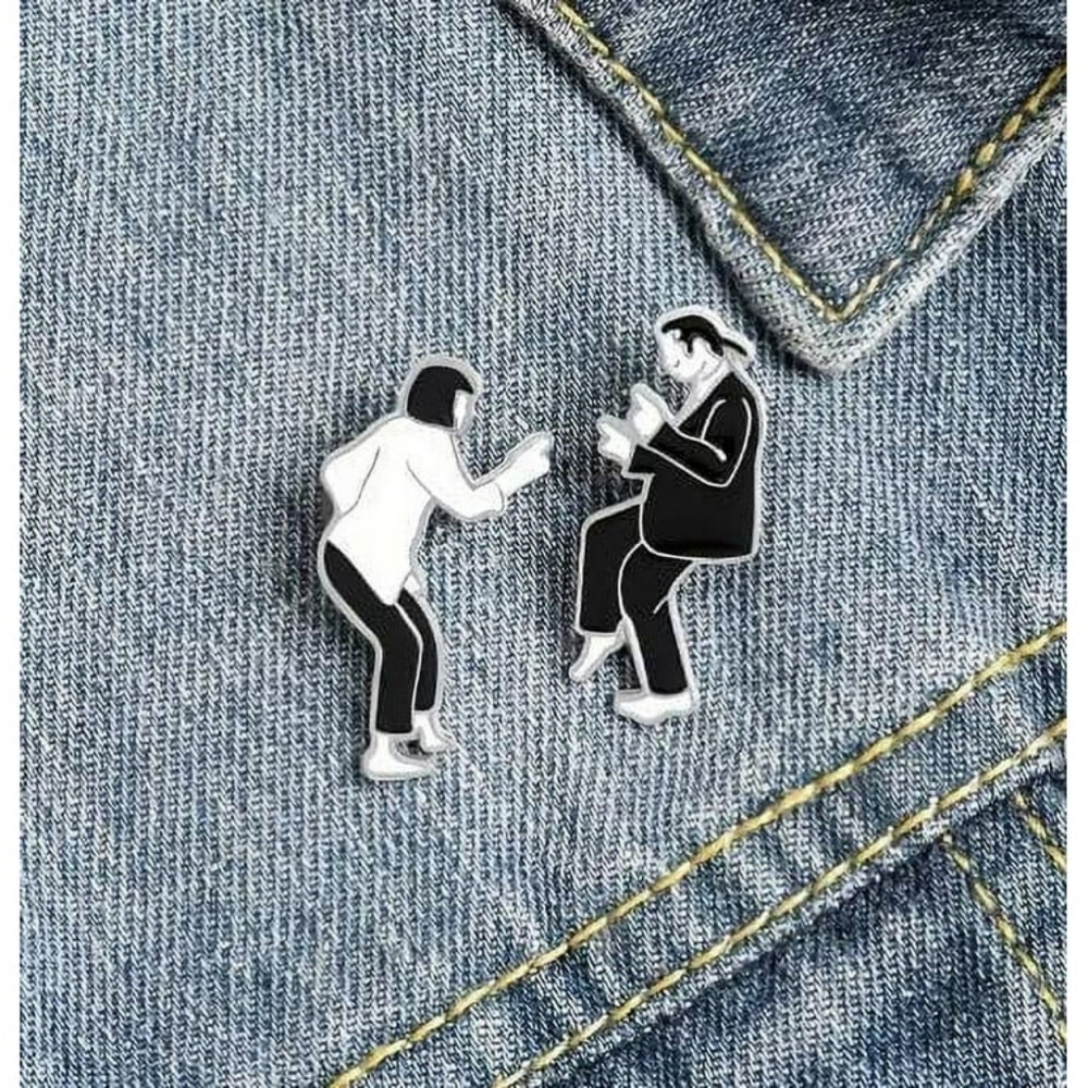 Dancing Couple Brooch (New)